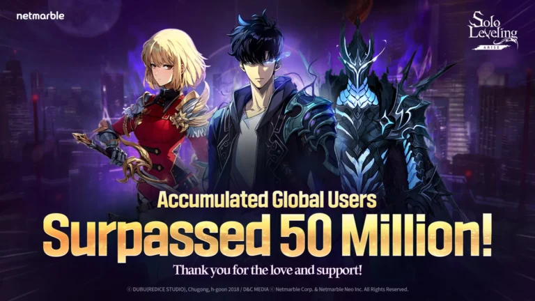 Solo Leveling: Arise se destaca como um dos principais jogos mobile atualmente