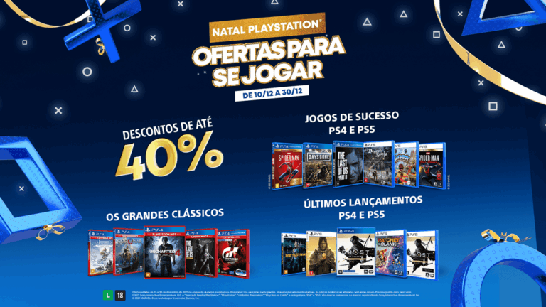 Ofertas de outubro na PS Store: confira 15 jogos por menos de R$ 100