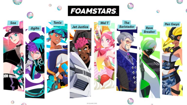 Foamstars, o multiplayer espumoso da Square Enix, torna-se gratuito para jogar