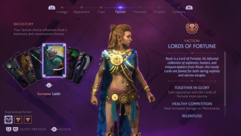 Editor de personagens de Dragon Age: The Veilguard é idêntico ao utilizado pela Bioware
