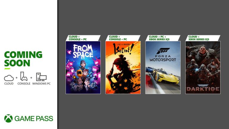 Novidades do Game Pass para outubro anunciadas