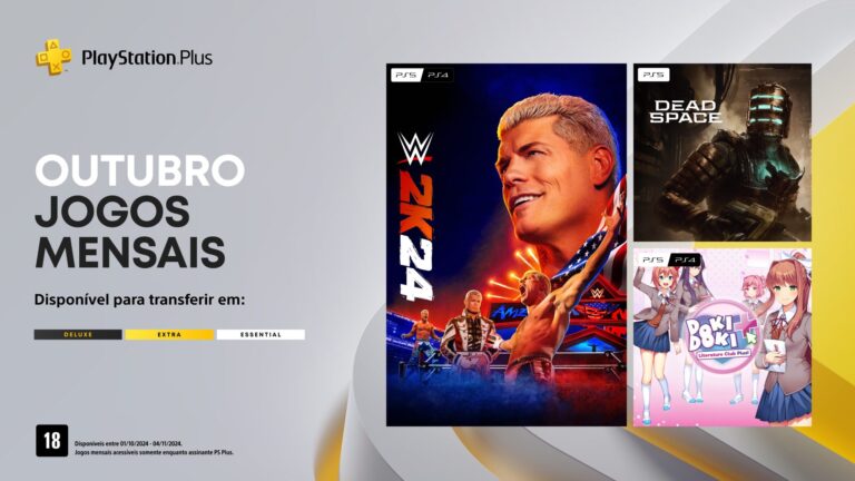 PS Plus Extra e Deluxe de outubro inclui Dead Island 2, Siren e outras novidades