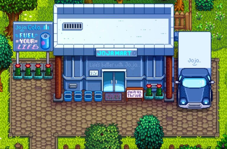 Fã recria JoJaMart de Stardew Valley em versão LEGO de forma impressionante!