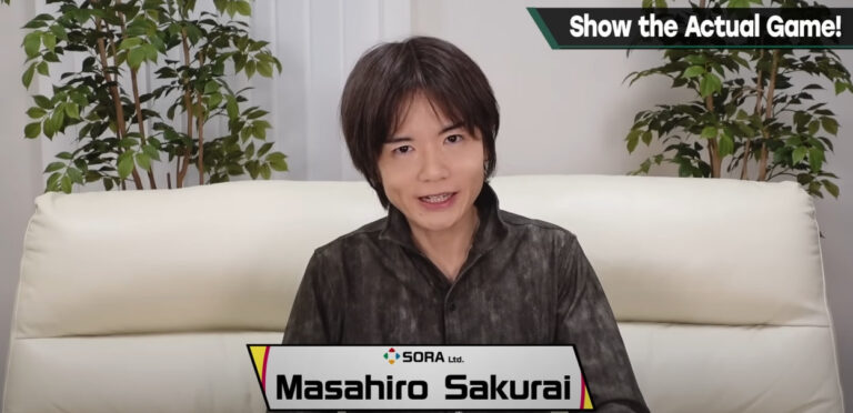 Masahiro Sakurai, criador de Smash Bros, está desenvolvendo um novo jogo.