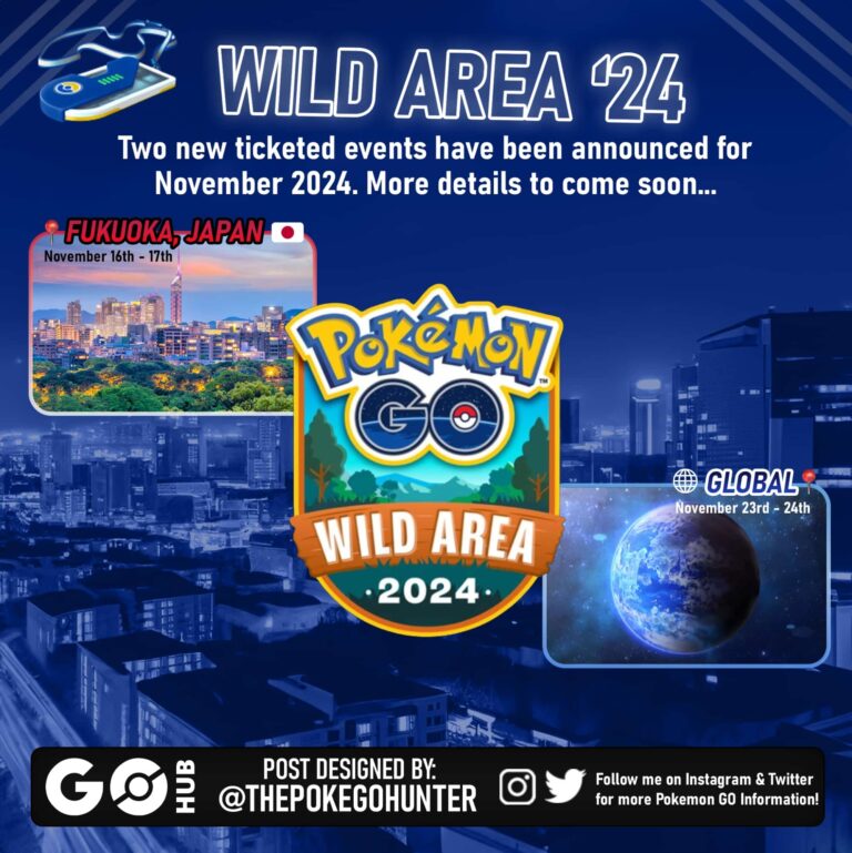 Pokémon GO revela novo evento de grande escala!
