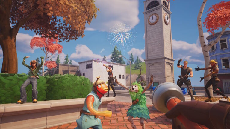 Fortnite terá modo de câmera em primeira pessoa em 2024.