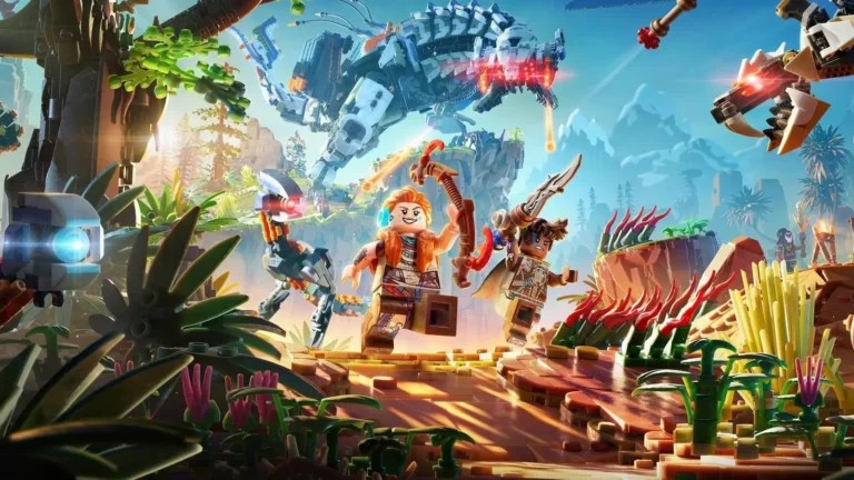 Lego Horizon Adventures foi desenvolvido com blocos reais de Lego.
