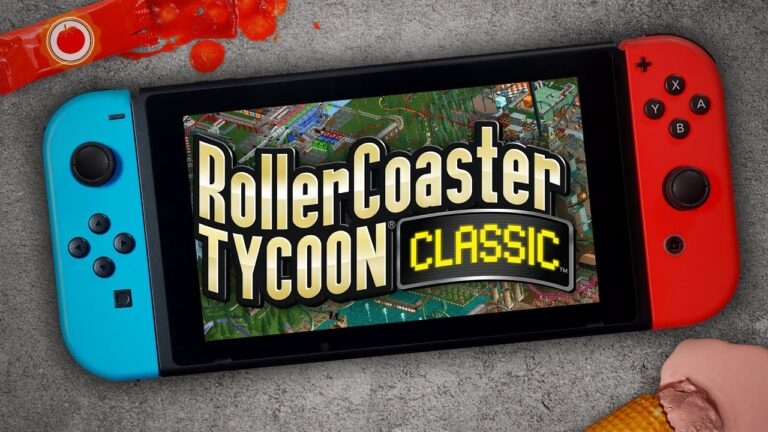 RollerCoaster Tycoon Classic é lançado para Switch
