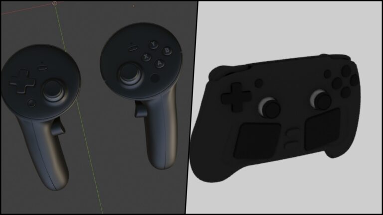 Imagens do Steam Controller 2 e dos controles do Steam Deck vazam
