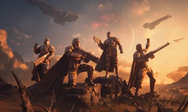 Helldivers 2 atrai um número crescente de jogadores