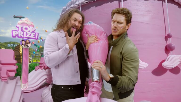 Chris Pratt e Jason Momoa estrelam publicidade de Monopoly Go!
