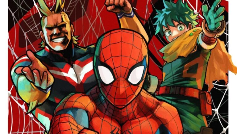Spider-Man reinterpretado pelo criador de My Hero Academia