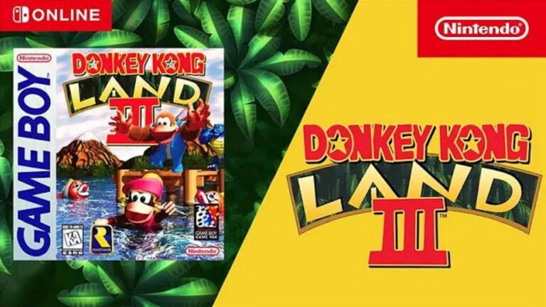 Donkey Kong Land 3 já está disponível no Switch Online