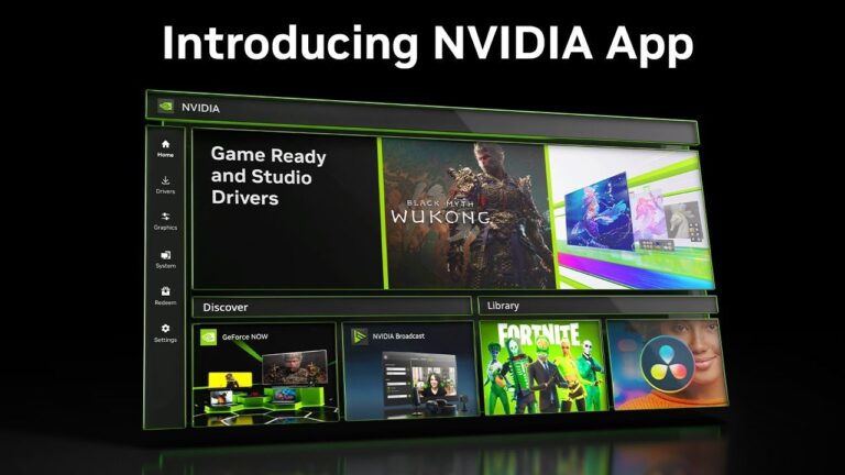 Nvidia App pode diminuir o desempenho dos jogos em até 15%