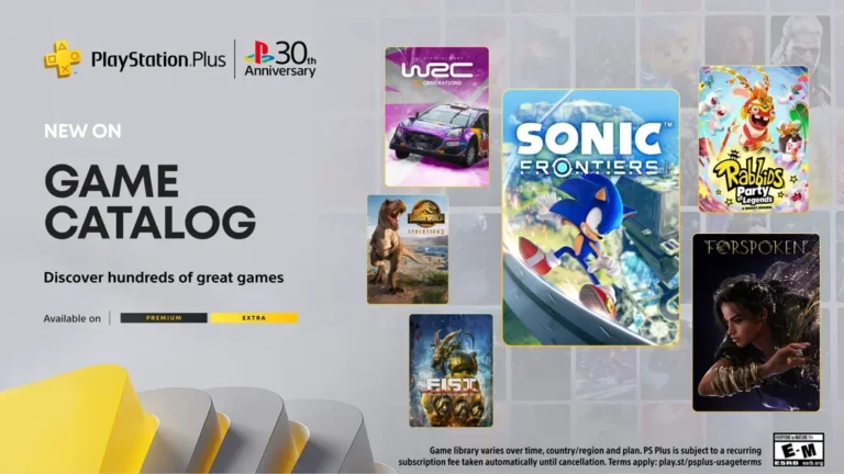 Jogos do PS Plus Extra já estão disponíveis