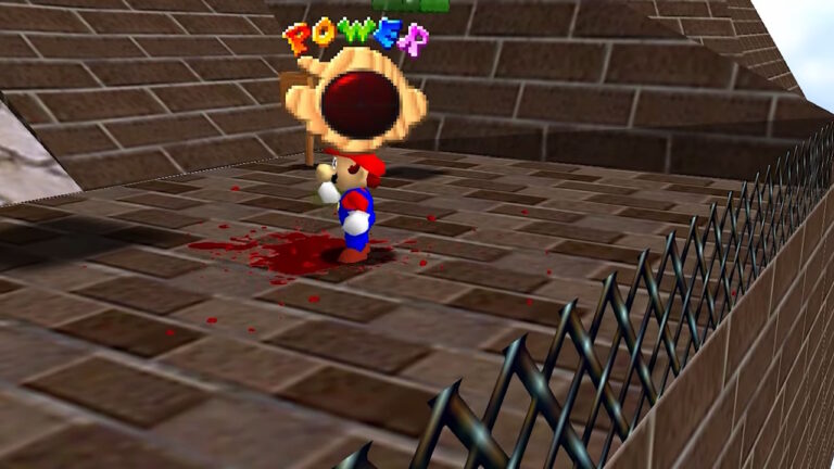 Super Mario 64 ganha modificação “gore”