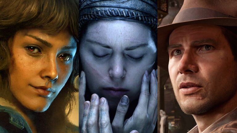 Indiana Jones, Hellblade 2 e Star Wars Outlaws concorrem ao prêmio de melhores gráficos do ano da DF