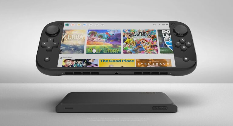 Vazamento revela protetor de tela do Switch 2 com display significativamente maior.