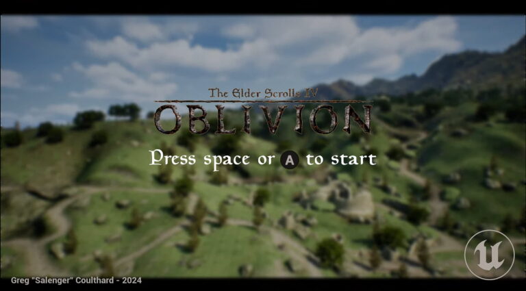 Oblivion é lançado com port na Unreal 5 e você pode baixar a demo AGORA mesmo!