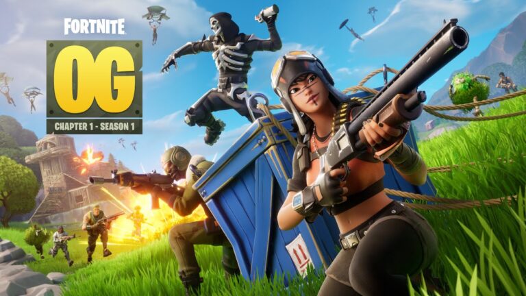 Fortnite OG Season 1 começa com mais de 1,3 milhões de jogadores.