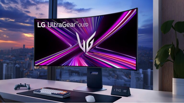 LG apresenta monitor 5K com tela flexível