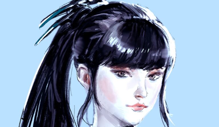 Artista da Naughty Dog retoma ilustrações de Eve em Stellar Blade.