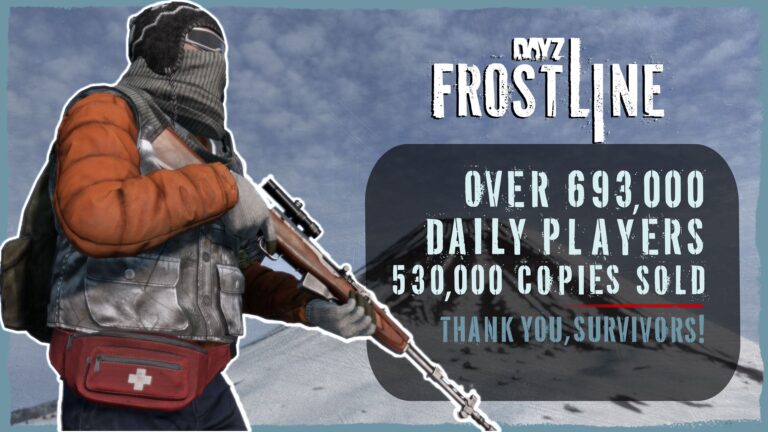 DayZ atinge recordes com a expansão Frostline