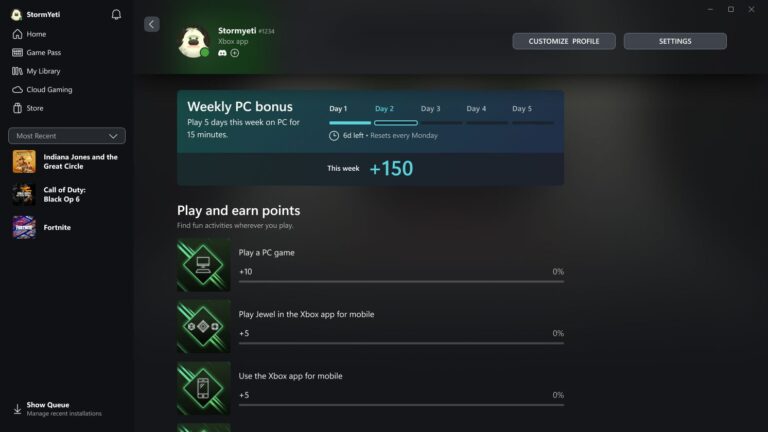 Game Pass Quests agora disponível no PC