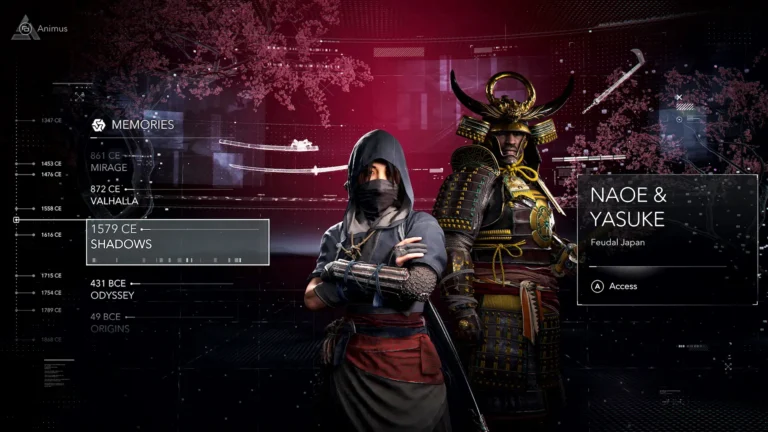 Animus Hub apresentado: o novo menu inicial de Assassin’s Creed