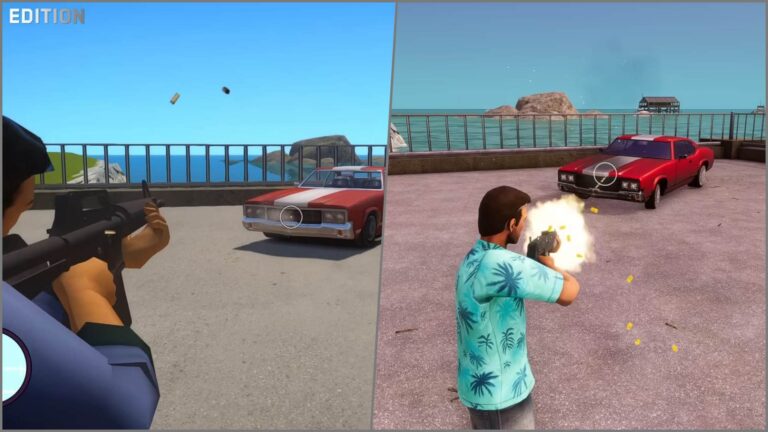 GTA Vice City NextGen Edition: comparação com o remaster oficial