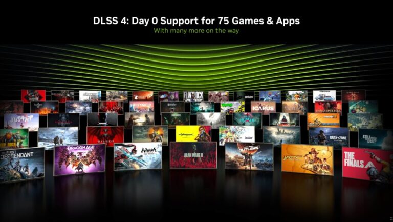 DLSS 4: confira todos os jogos compatíveis no lançamento