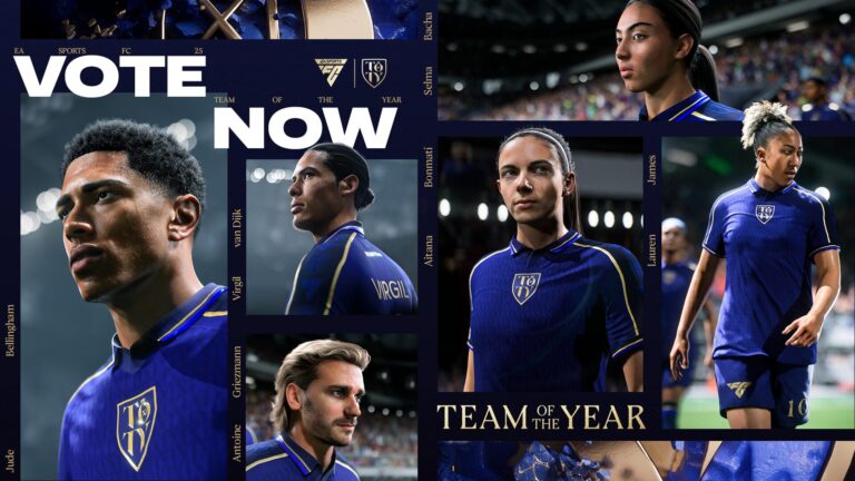 Vote na Seleção do Ano do EA Sports FC25
