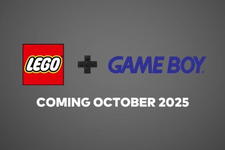 LEGO e Nintendo revelam coleção inspirada no Game Boy