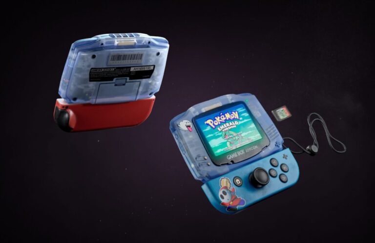 Conceito de Game Boy com Joy-Cons é criado por artista