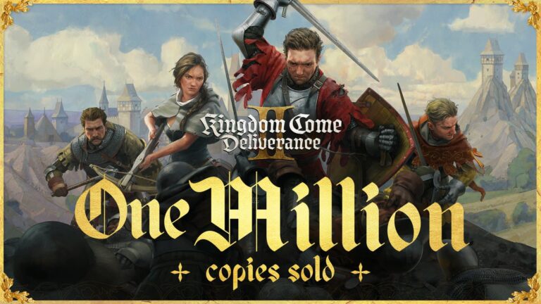 Kingdom Come Deliverance 2 atinge 1 milhão de cópias vendidas em apenas 24 horas.