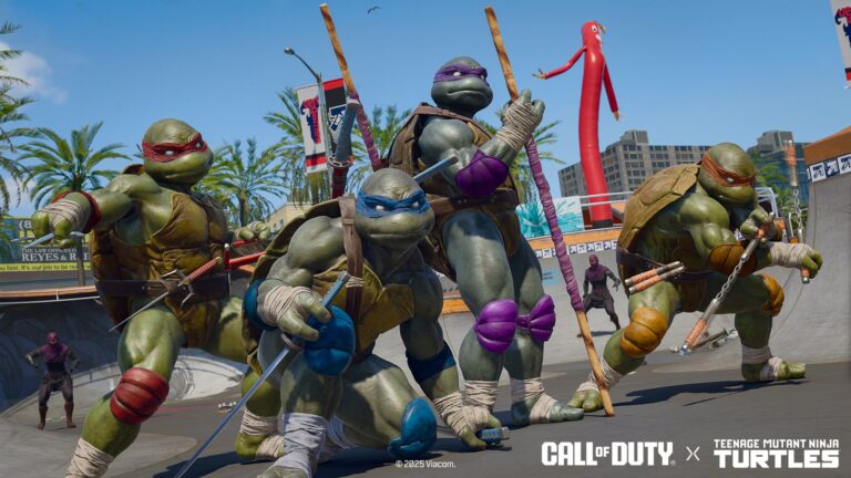 Cosméticos de TMNT em Call of Duty têm preço superior ao de um jogo completo