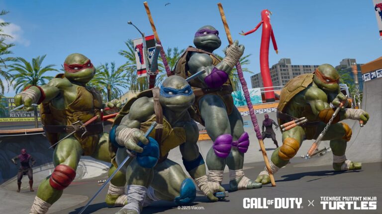 Skins das Tartarugas Ninja em Call of Duty têm preço superior ao de um jogo AAA.