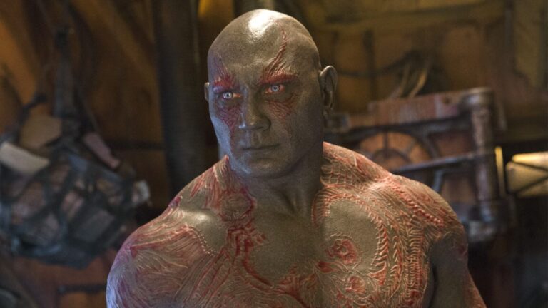 Dave Bautista retornará em Guardiões da Galáxia 4 sob uma condição.