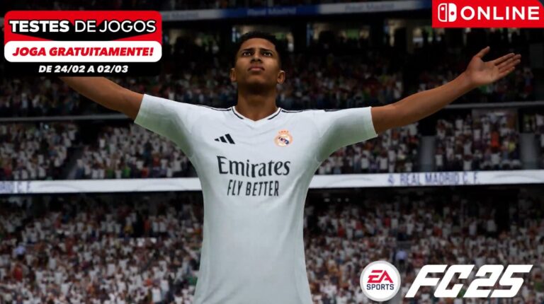 EA Sports FC 25 está disponível gratuitamente no Nintendo Switch Online