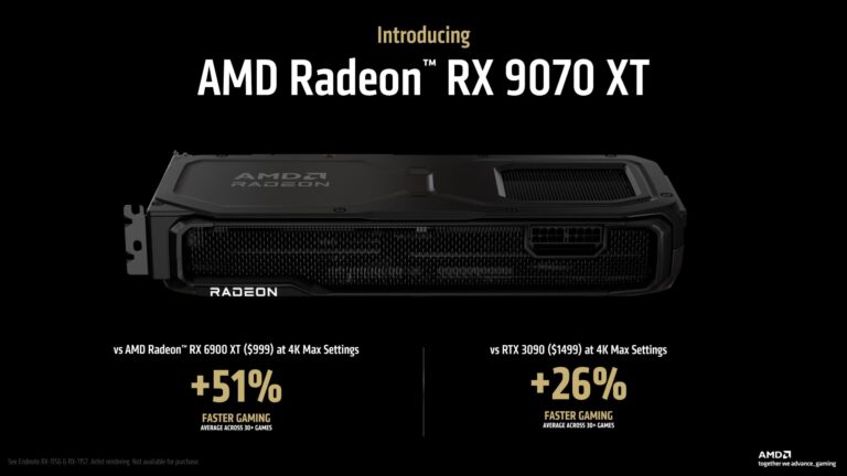 AMD Radeon RX 9070 e 9070 XT serão lançadas em 6 de março com preços a partir de US$ 549.