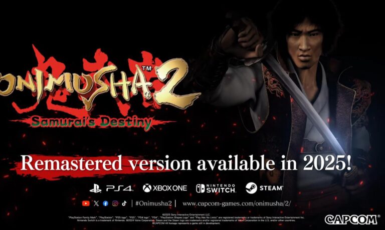 Remaster de Onimusha 2 será lançado em maio