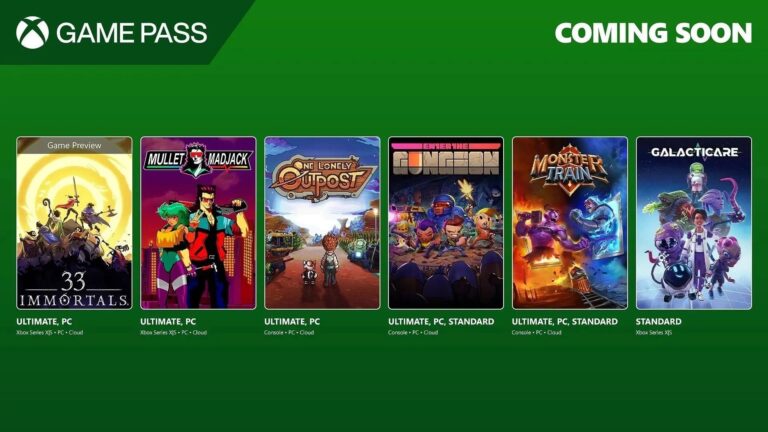Xbox Game Pass adiciona mais 5 jogos em março; veja a lista completa.