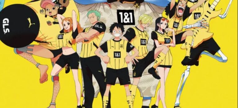 Colaboração entre One Piece e Borussia Dortmund