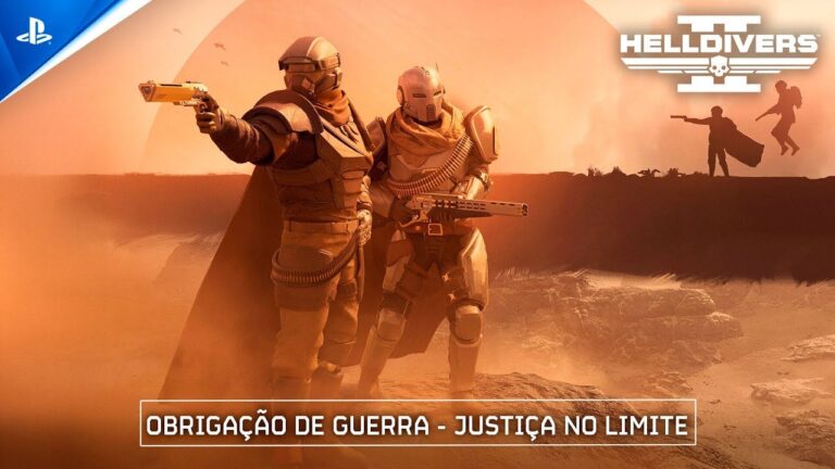 Justiça no Limite é lançado em Helldivers 2 em 20 de março
