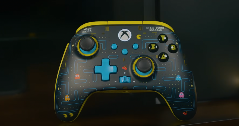 Comando Xbox Pac-Man SE: brilha no escuro e encanta os fãs