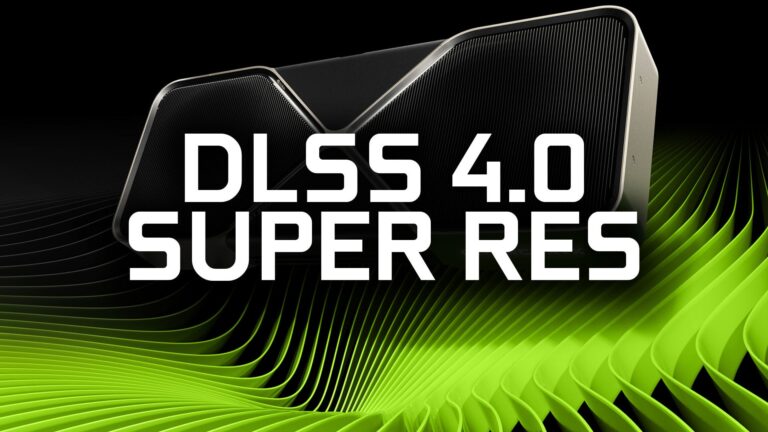 Avaliação da tecnologia DLSS 4 com transformador de super-resolução
