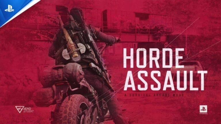 Detalhes sobre o Modo Horde Assault de Days Gone Remastered