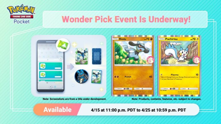 Pokémon TCG Pocket Lança Evento de Escolha Misteriosa