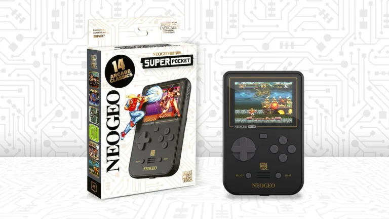 Anúncio do Neo Geo Super Pocket