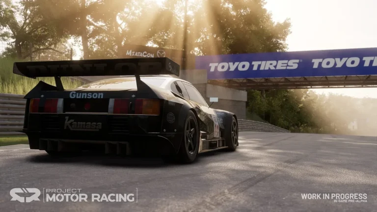 Anúncio do Project Motor Racing: novo jogo de corrida em destaque